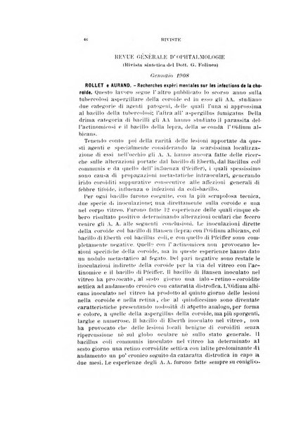 Archivio di ottalmologia giornale mensile