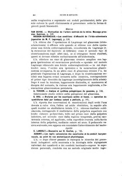 Archivio di ottalmologia giornale mensile