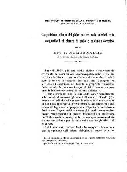 Archivio di ottalmologia giornale mensile