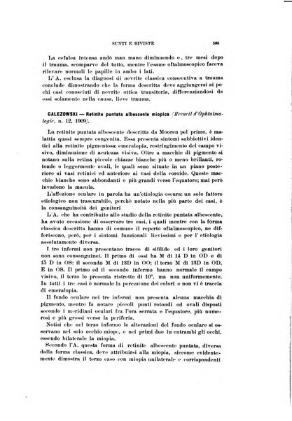 Archivio di ottalmologia giornale mensile