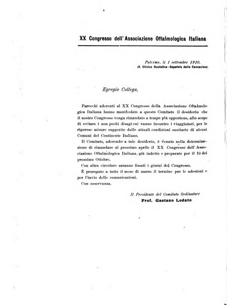 Archivio di ottalmologia giornale mensile