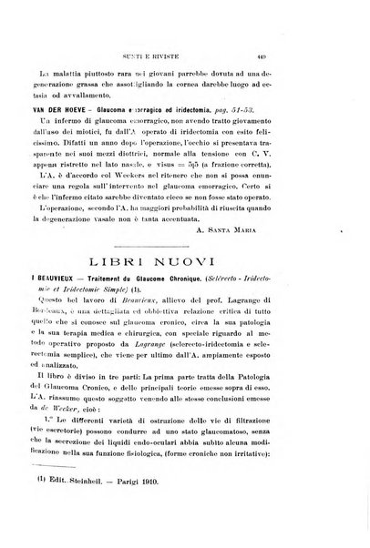 Archivio di ottalmologia giornale mensile