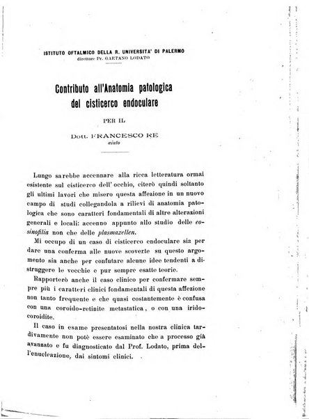 Archivio di ottalmologia giornale mensile