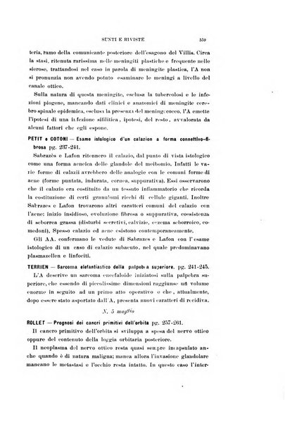 Archivio di ottalmologia giornale mensile