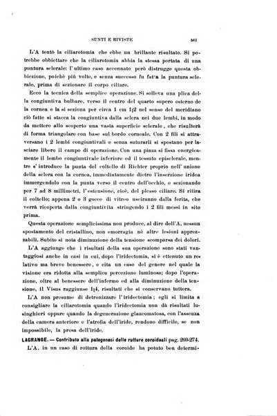 Archivio di ottalmologia giornale mensile