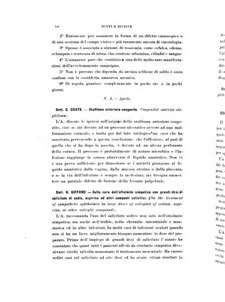 Archivio di ottalmologia giornale mensile