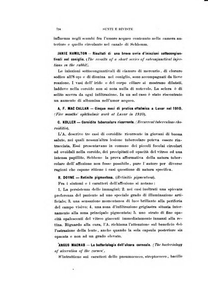 Archivio di ottalmologia giornale mensile