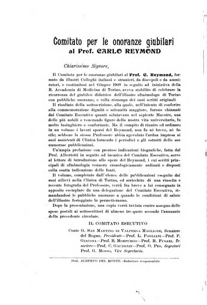 Archivio di ottalmologia giornale mensile