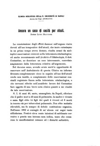 Archivio di ottalmologia giornale mensile