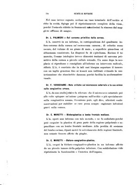 Archivio di ottalmologia giornale mensile