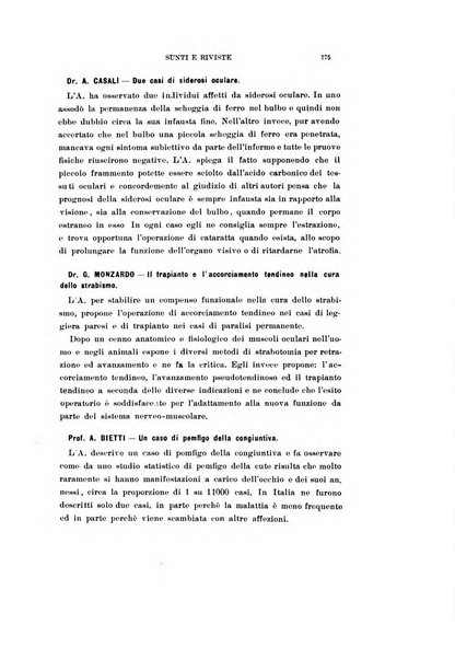 Archivio di ottalmologia giornale mensile