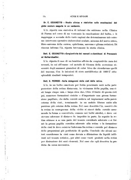 Archivio di ottalmologia giornale mensile