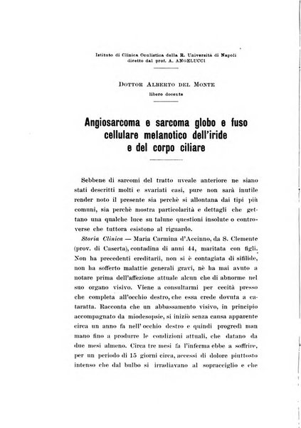 Archivio di ottalmologia giornale mensile