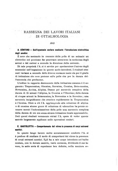 Archivio di ottalmologia giornale mensile