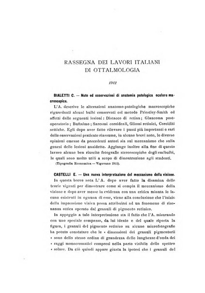 Archivio di ottalmologia giornale mensile