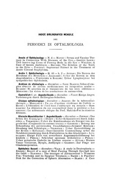 Archivio di ottalmologia giornale mensile