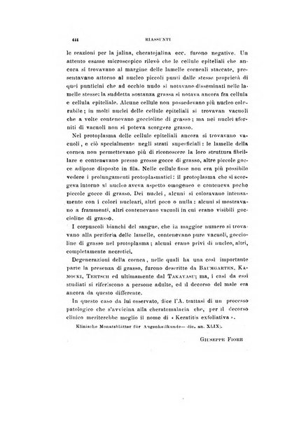 Archivio di ottalmologia giornale mensile