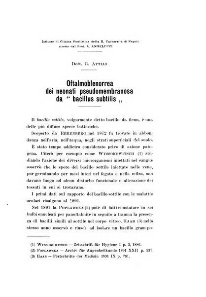 Archivio di ottalmologia giornale mensile