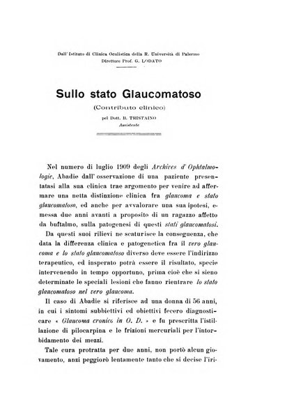 Archivio di ottalmologia giornale mensile