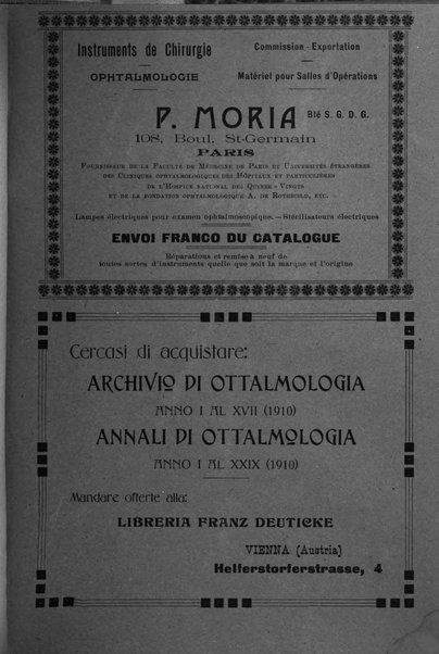 Archivio di ottalmologia giornale mensile