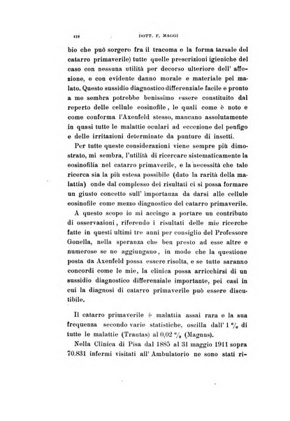 Archivio di ottalmologia giornale mensile