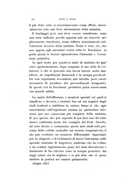 Archivio di ottalmologia giornale mensile