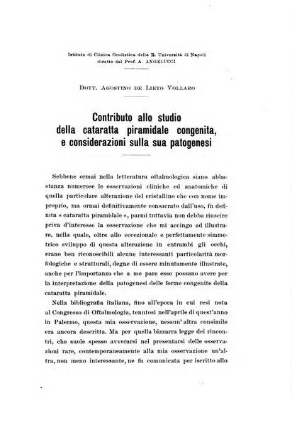 Archivio di ottalmologia giornale mensile