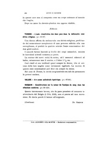 Archivio di ottalmologia giornale mensile