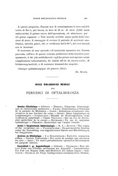 Archivio di ottalmologia giornale mensile