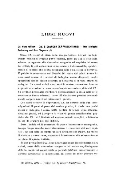 Archivio di ottalmologia giornale mensile