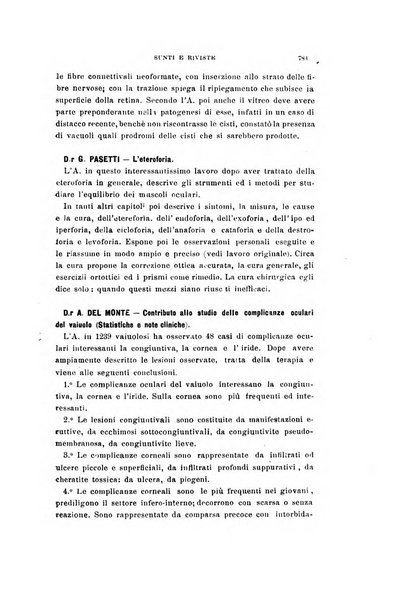 Archivio di ottalmologia giornale mensile