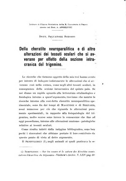 Archivio di ottalmologia giornale mensile