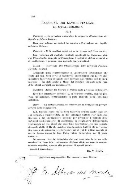 Archivio di ottalmologia giornale mensile