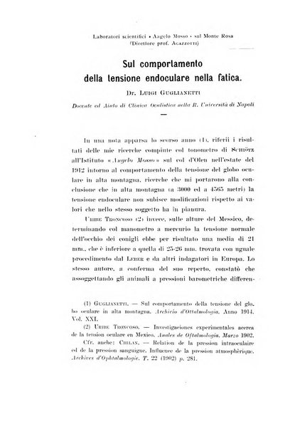 Archivio di ottalmologia giornale mensile