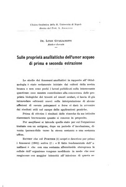 Archivio di ottalmologia giornale mensile