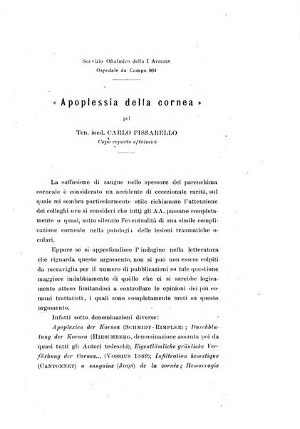 Archivio di ottalmologia giornale mensile