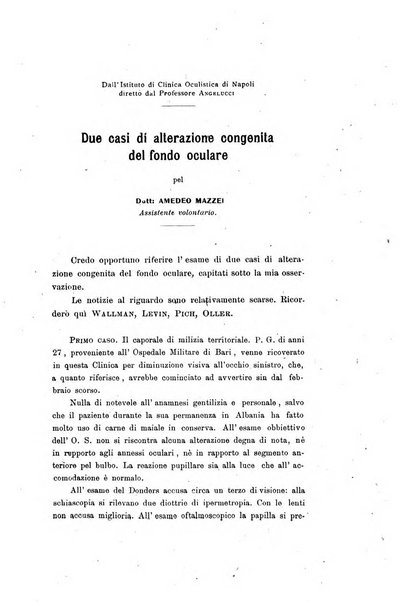 Archivio di ottalmologia giornale mensile