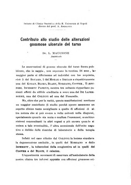 Archivio di ottalmologia giornale mensile