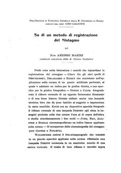 Archivio di ottalmologia giornale mensile