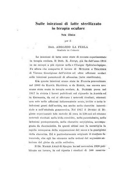 Archivio di ottalmologia giornale mensile