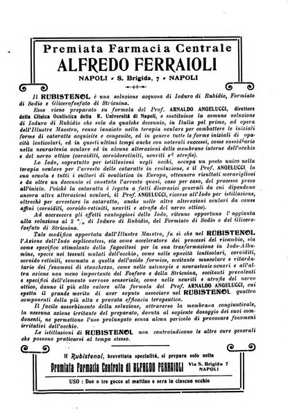 Archivio di ottalmologia giornale mensile