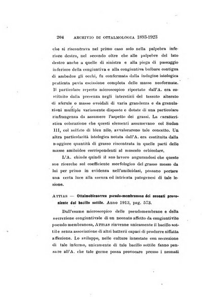 Archivio di ottalmologia giornale mensile