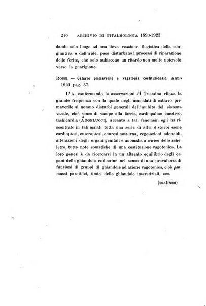 Archivio di ottalmologia giornale mensile