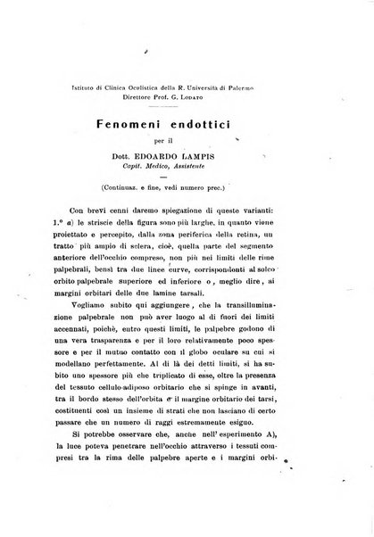 Archivio di ottalmologia giornale mensile