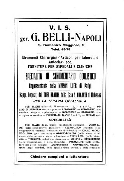 Archivio di ottalmologia giornale mensile