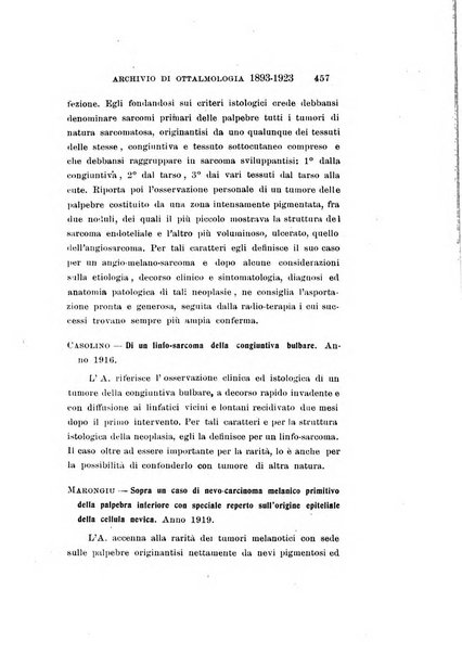 Archivio di ottalmologia giornale mensile