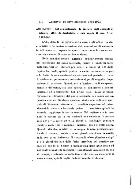 Archivio di ottalmologia giornale mensile