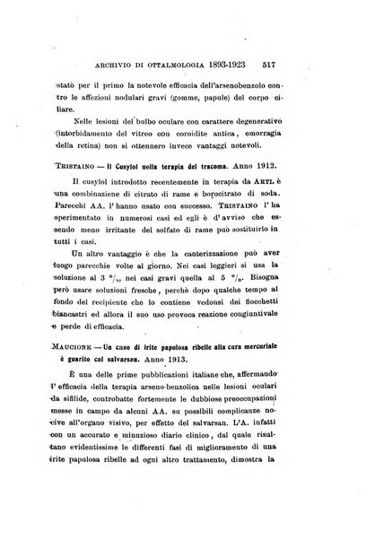 Archivio di ottalmologia giornale mensile