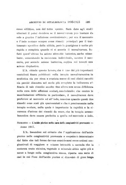 Archivio di ottalmologia giornale mensile