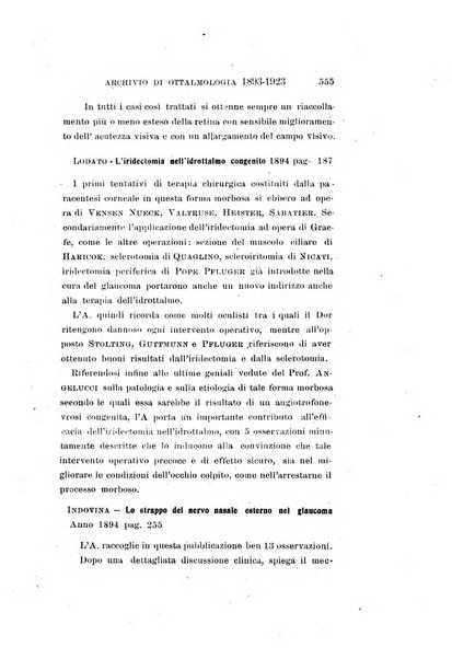 Archivio di ottalmologia giornale mensile